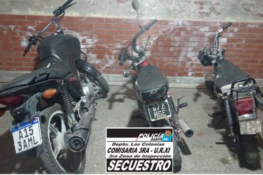 Secuestran de motocicletas - Foto URXI