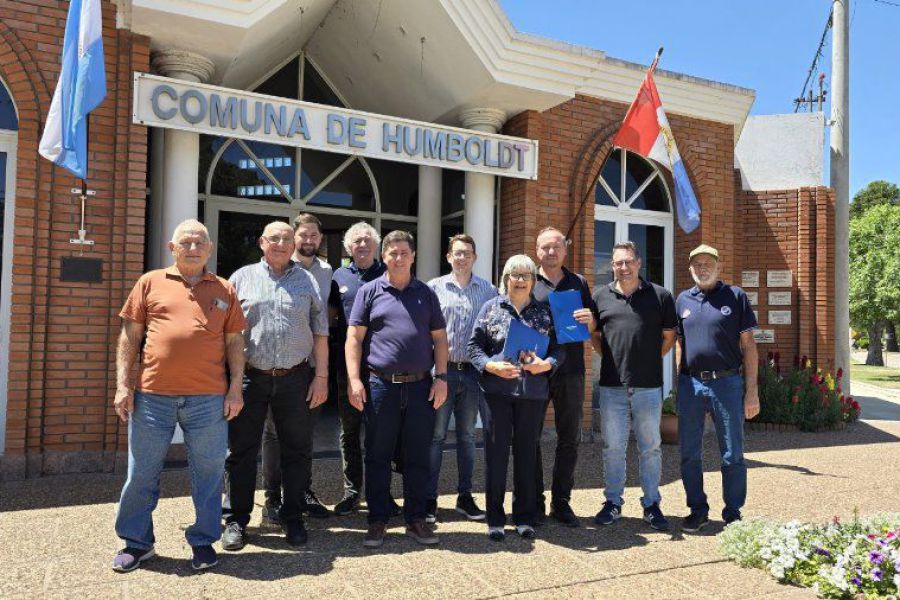 Pirola recorrió San Jerónimo del Sauce, Matilde y Humboldt: gestión cercana y hechos concretos en cada localidad