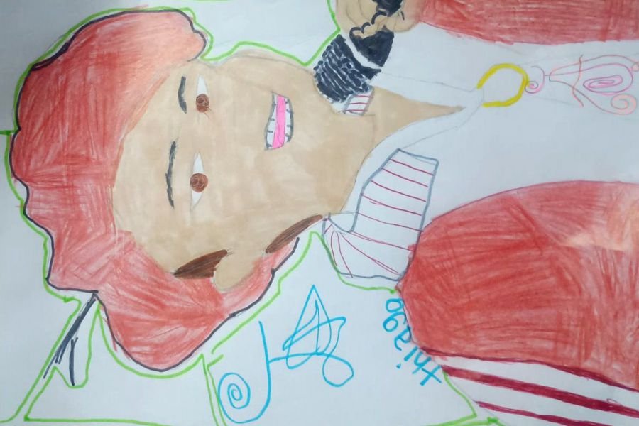 Dibujo de Thiago Almiron
