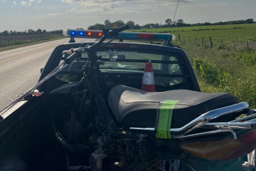 Secuestro de motocicleta - Foto URXI