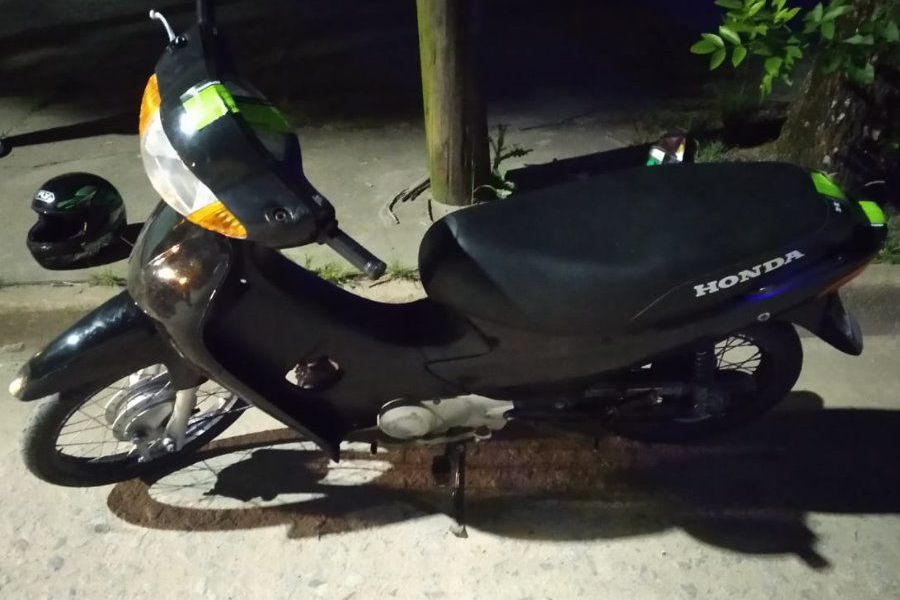 Secuestro de moto vehículo - Foto URXI