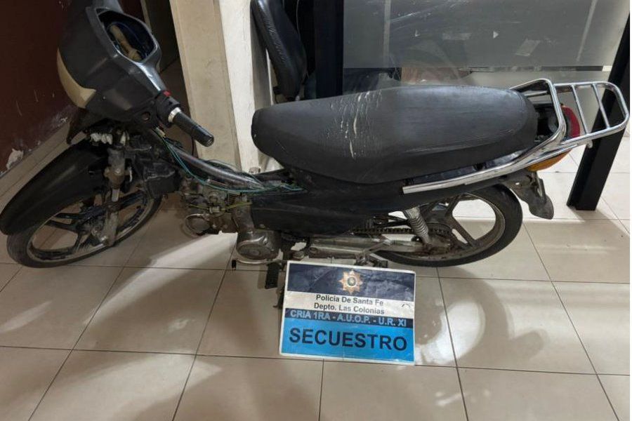 Secuestro de motocicleta - Foto URXI