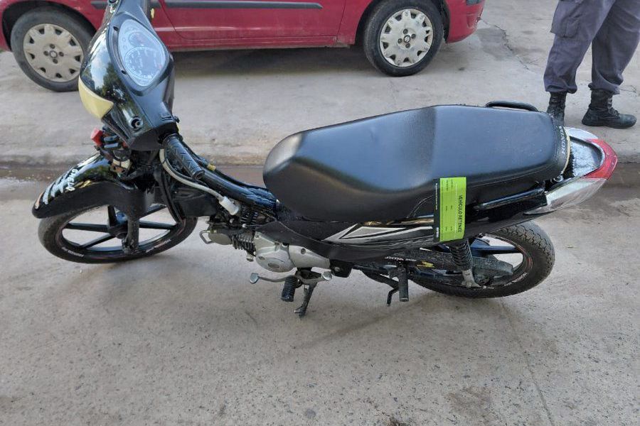 Secuestro de moto vehículo - Foto URXI