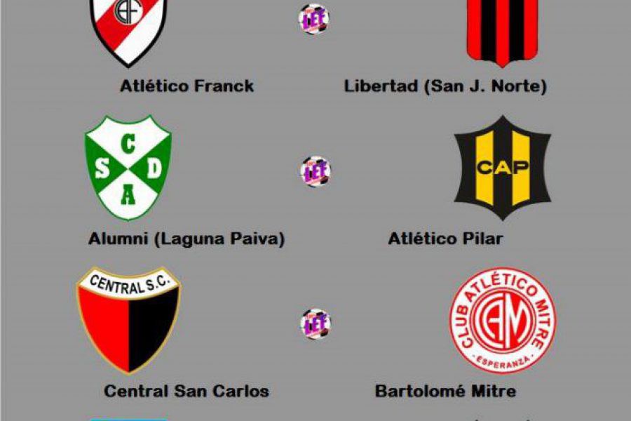 Posibles Cuartos Tercera LEF  - Torneo Clausura