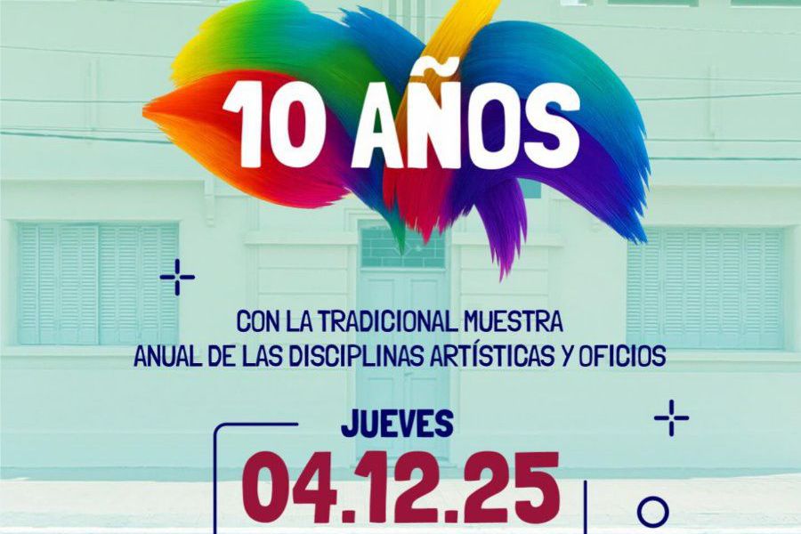 Escuela Arte y Oficios - 10 Aniversario