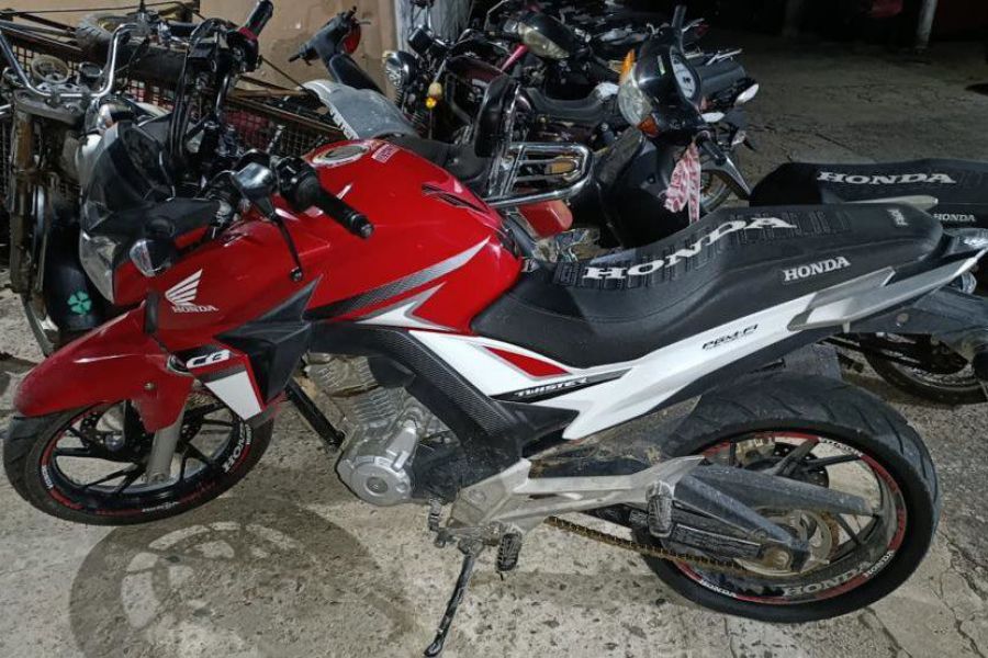 Recupero de motocicleta - Foto URXI