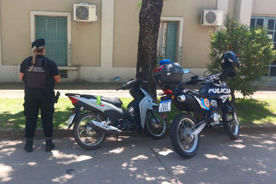 Secuestro de moto vehículo - Foto URXI