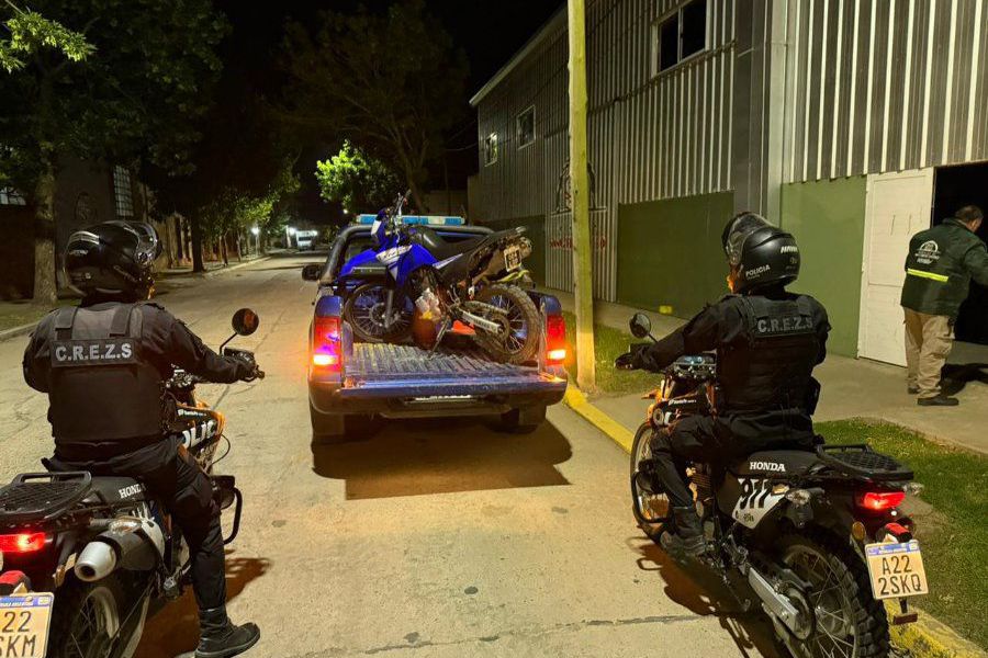 Secuestro de moto vehículos - Foto URXI