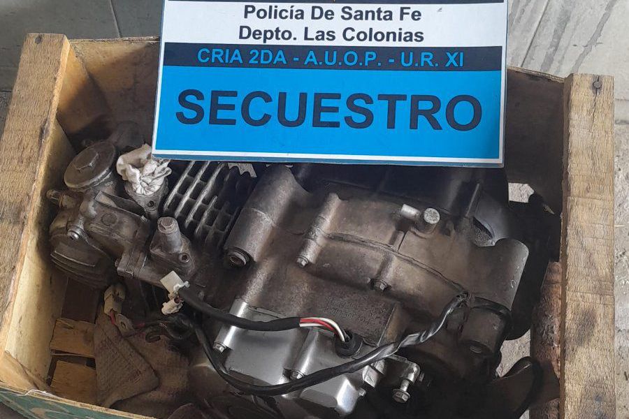 Secuestro de motor - Foto URXI