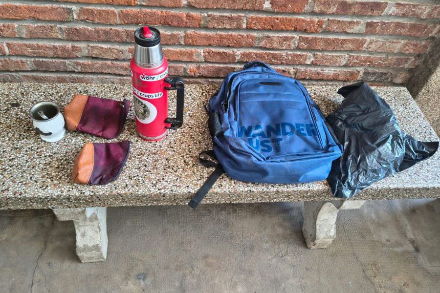 Elementos recuperados - Foto URXI