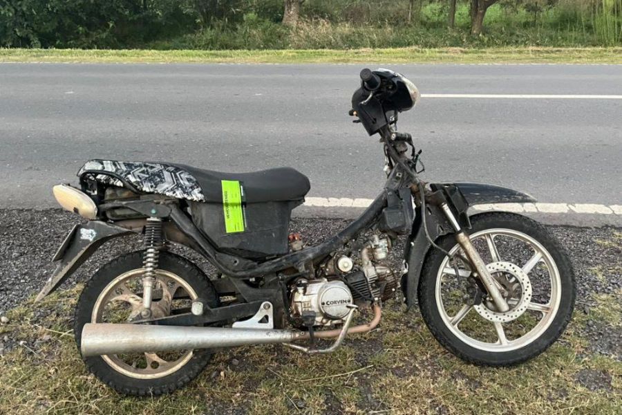 Secuestro de moto vehículo - Foto URXI