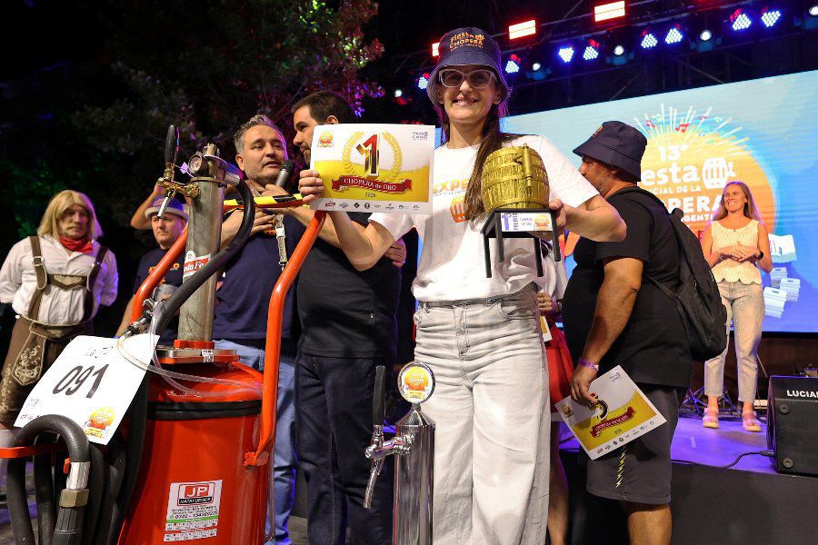 Ganadores en la Fiesta Provincial de la Chopera