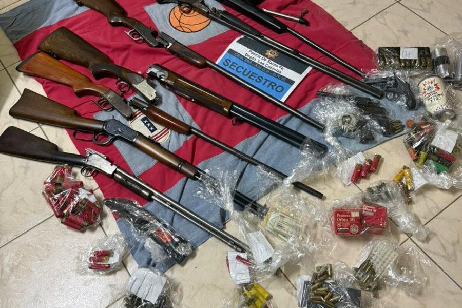 Amenazas con secuestro de armas - Foto URXI