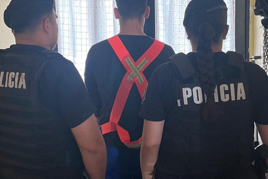 Aprehendido en Esperanza - Foto URXI