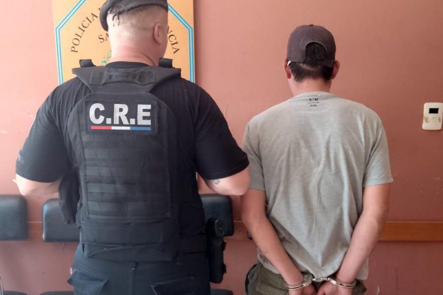 Aprehendido por sustraer elementos en vivienda - Foto URXI