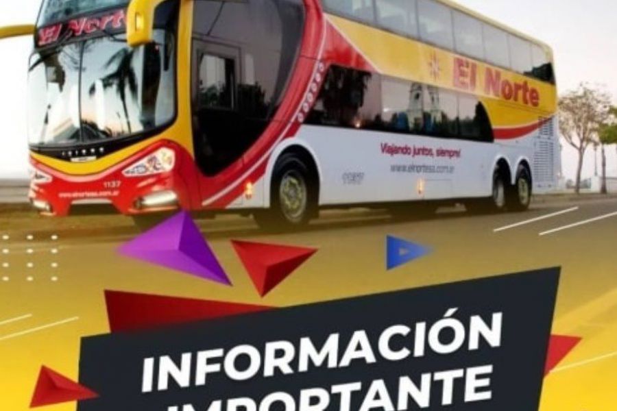 Aviso Importante - Transporte El Norte SA