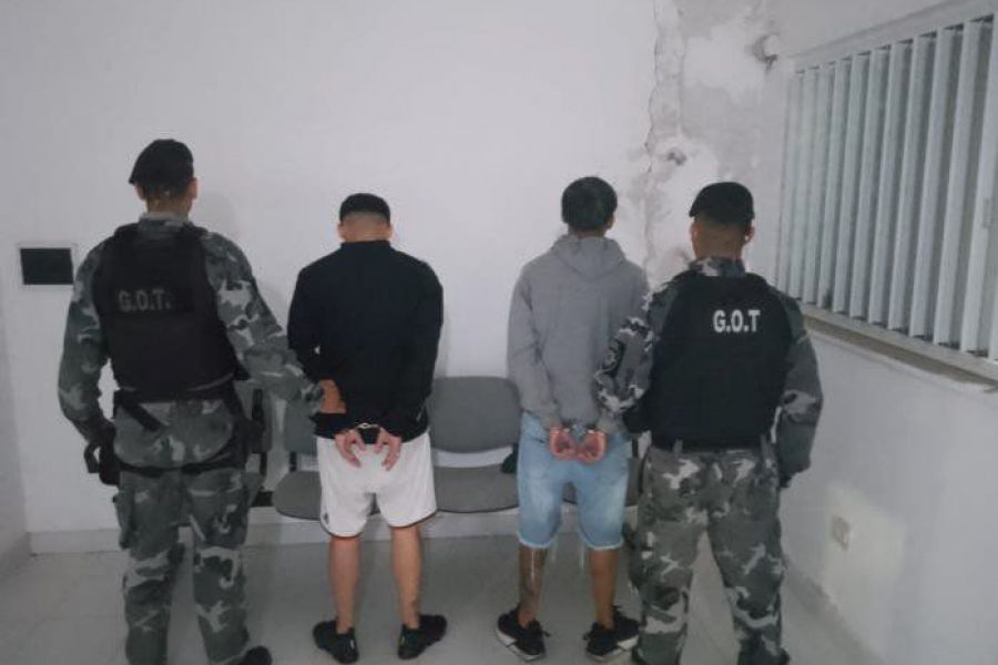 Detenidos en operativo en Sa Pereira y Santa Clara de la Buena Vista - Foto URXI