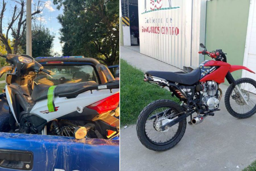 Secuestro de moto vehículos - Foto URXI