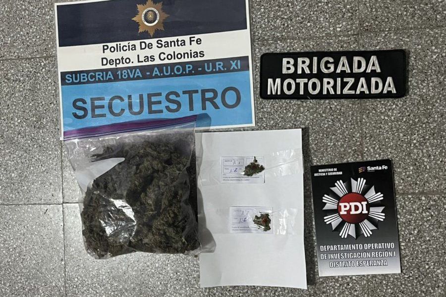 Secuestro de estupefacientes - Foto URXI