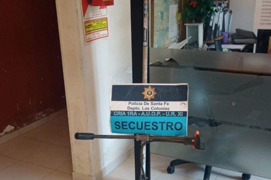 Secuestro de motoguadaña - Foto URXI