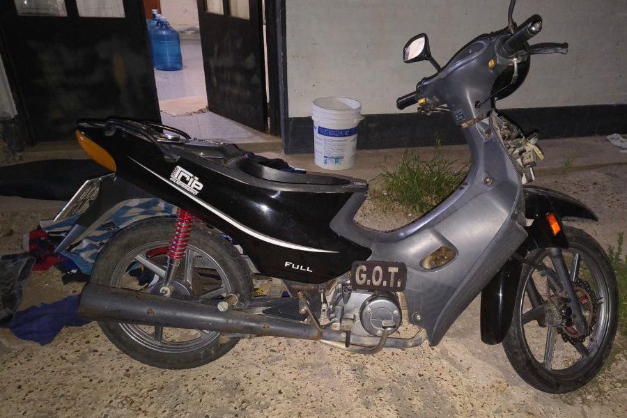 Secuestro de motovehículo - Foto URXI