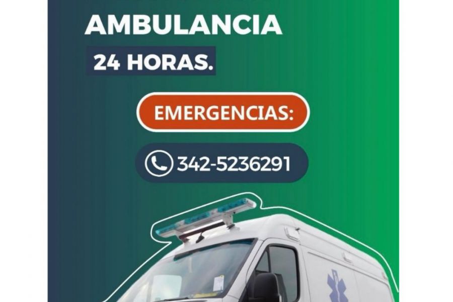 Servicio de ambulancia 24hs - Portada