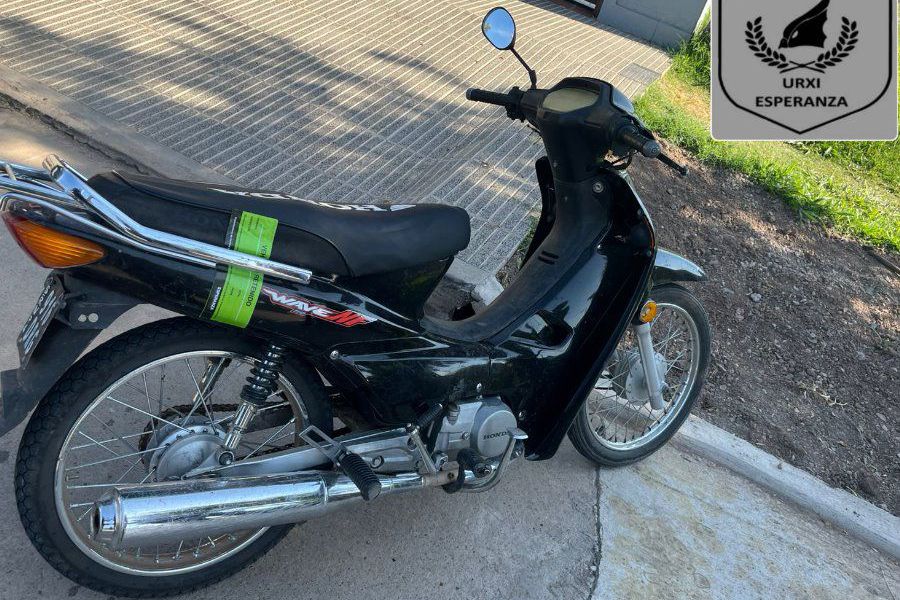 Secuestro de moto vehículo - Foto URXI