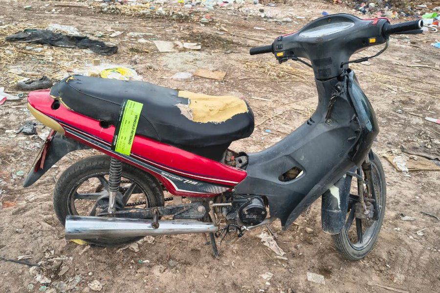 Secuestro de moto vehículo - Foto URXI