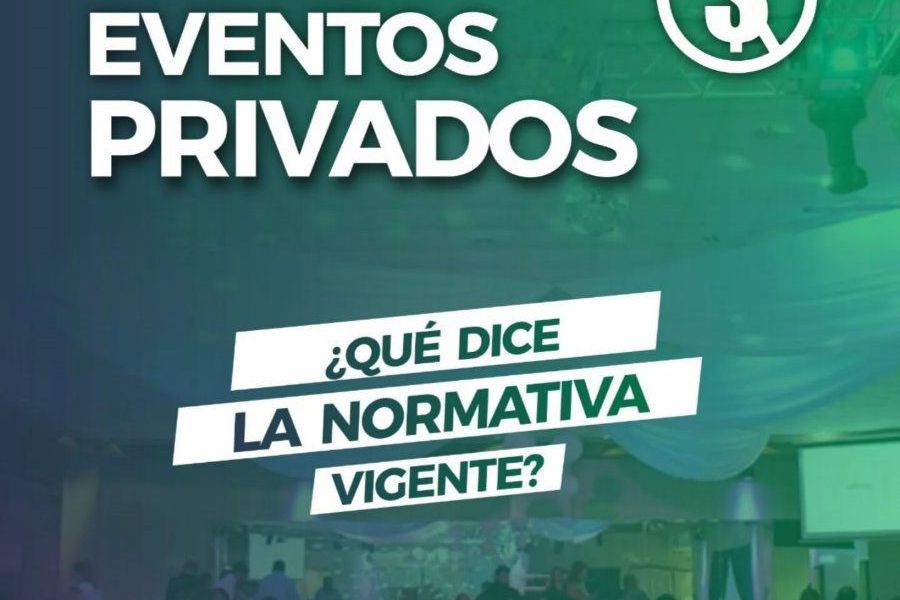 Eventos privados sin aranceles