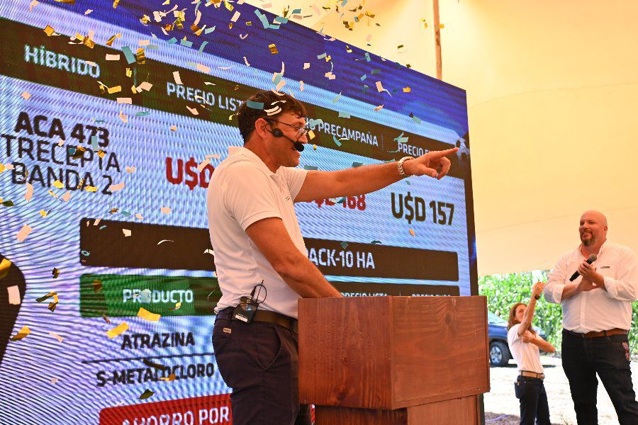 Exitoso remate de packs en la Expo Lehmann