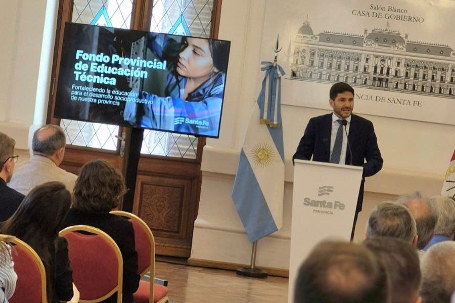 1Lanzamiento del Fondo Provincial de Educación Técnica