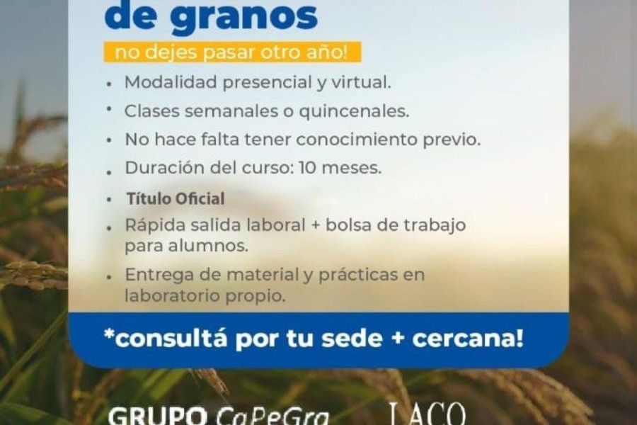 Perito Clasificador de Granos