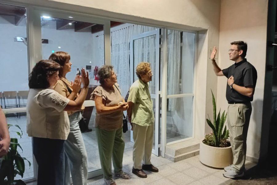 Inauguran el local propio de Cáritas Franck