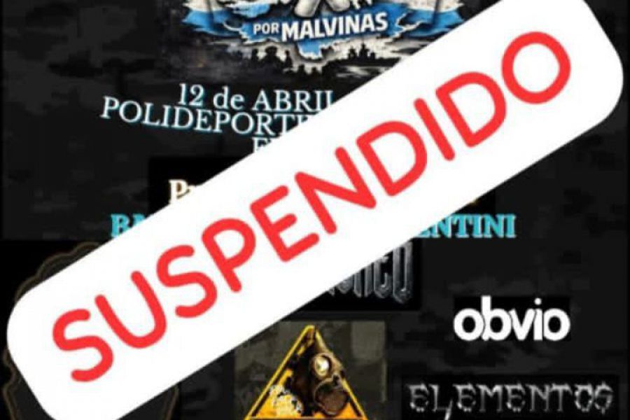 Festival de rocko por Malvinas - SUSPENDIDO