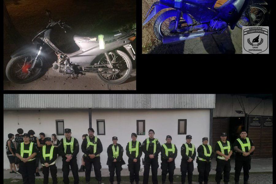 Operativo de control nocturno con secuestros - Foto URXI