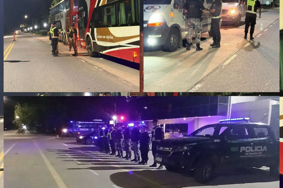 Operativo de control nocturno - Foto URXI