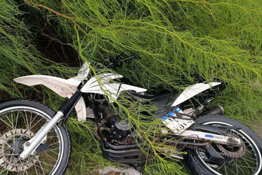 Secuestro de motocicleta - Foto URXI