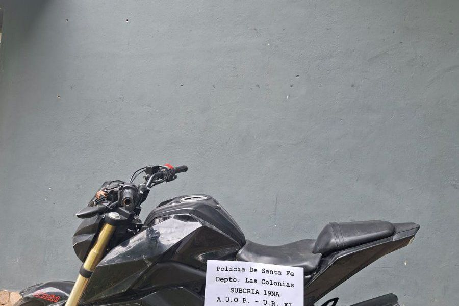 Secuestro motocicleta - Foto URXI