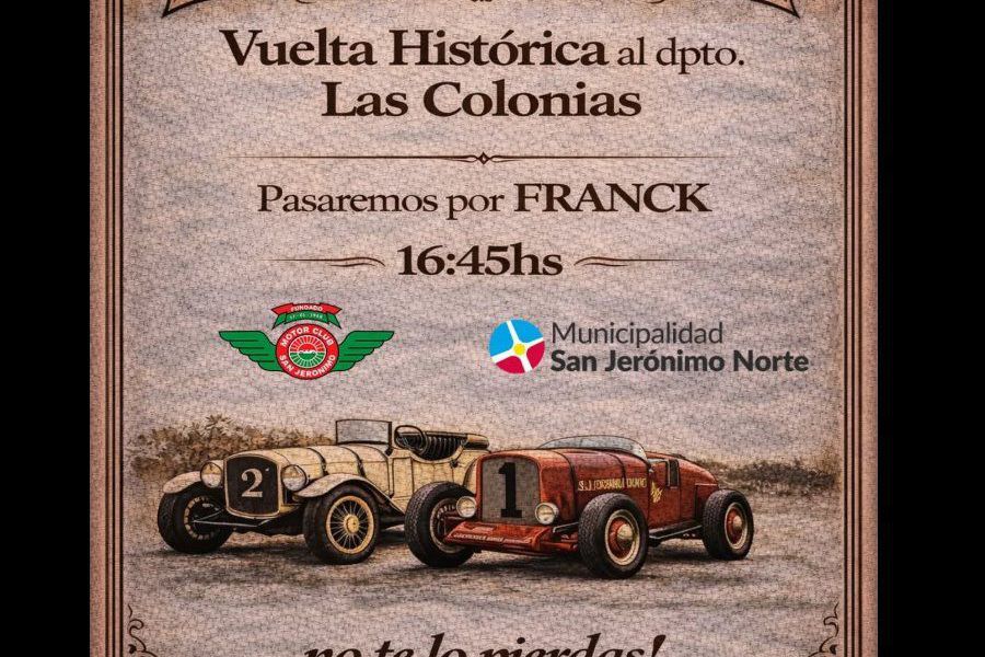 Vuelta histórica a Las Colonias