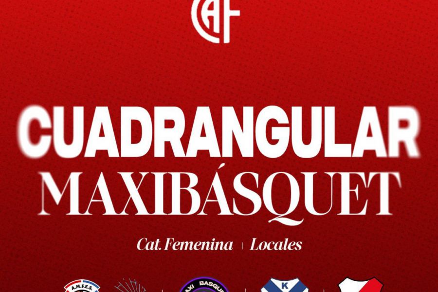 Cuadrangular de Maxi Básquet del CAF