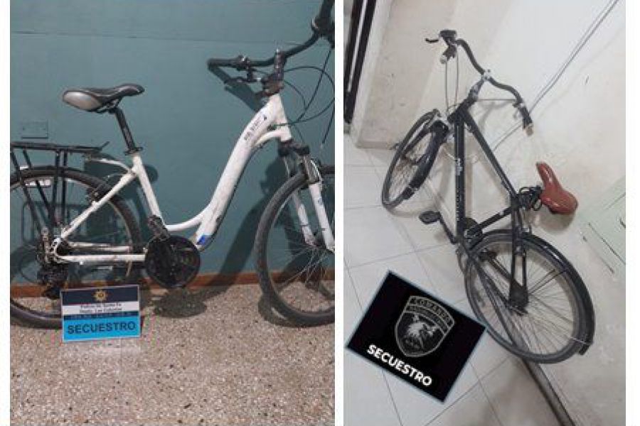 Secuestro de bicicletas - Foto URXI