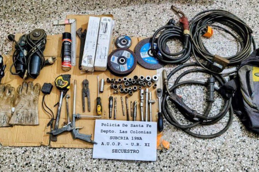 Secuestro de herramientas - Foto URXI