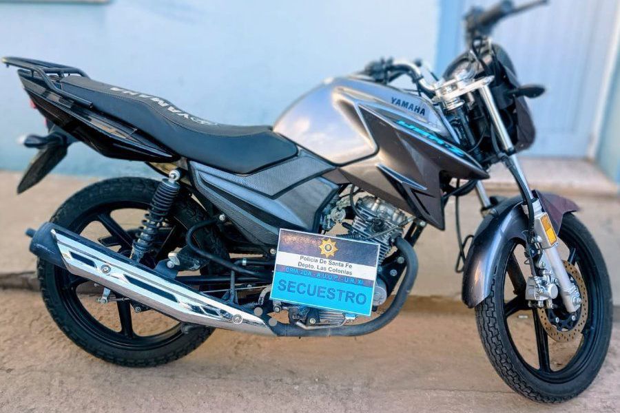 Secuestro de moto vehículo - Foto URXI