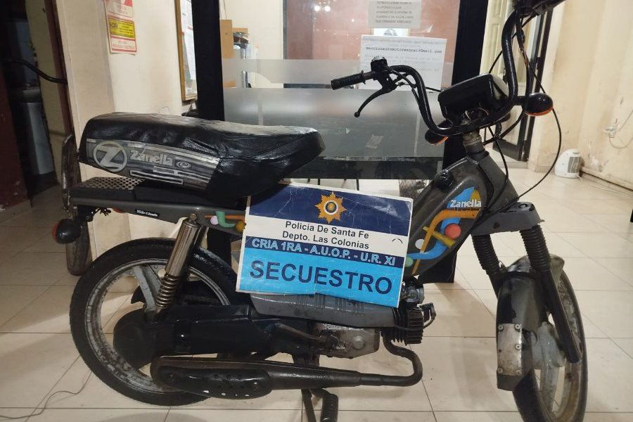 Secuestro de motocicleta - Foto URXI