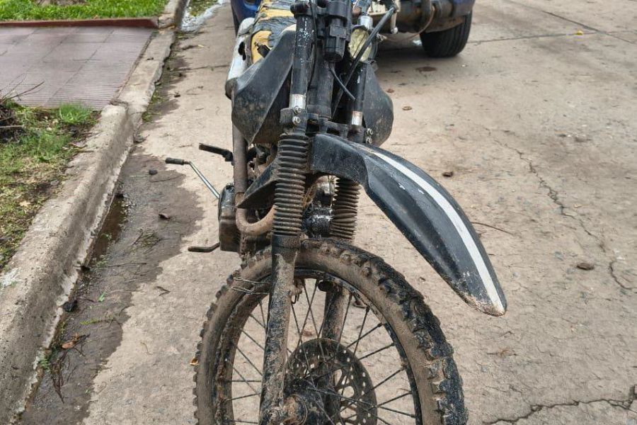 Secuestro de motocicleta - Foto URXI