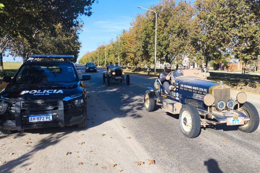 Operativo Policial en el Gran premio de Baquets - Foto URXI
