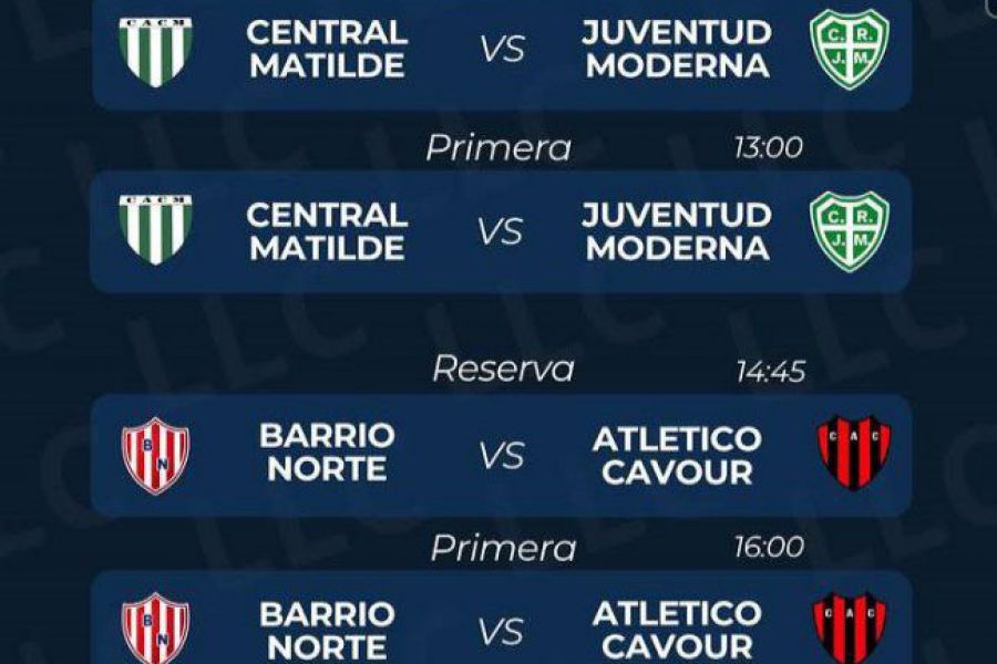 Fecha 6 - Apertura Liga Las Colonias