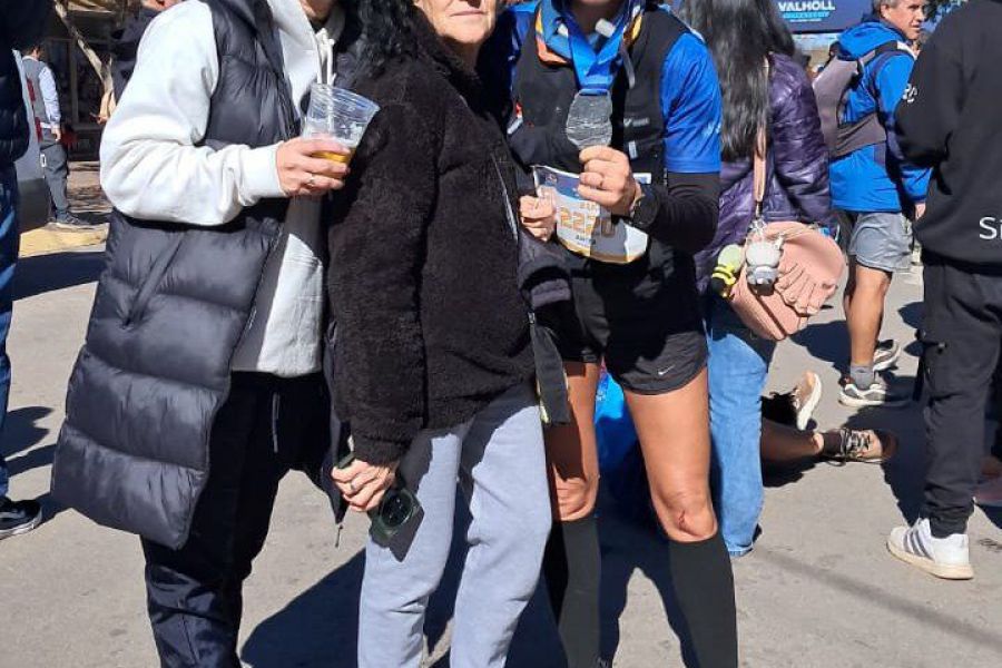 Ana González y familia