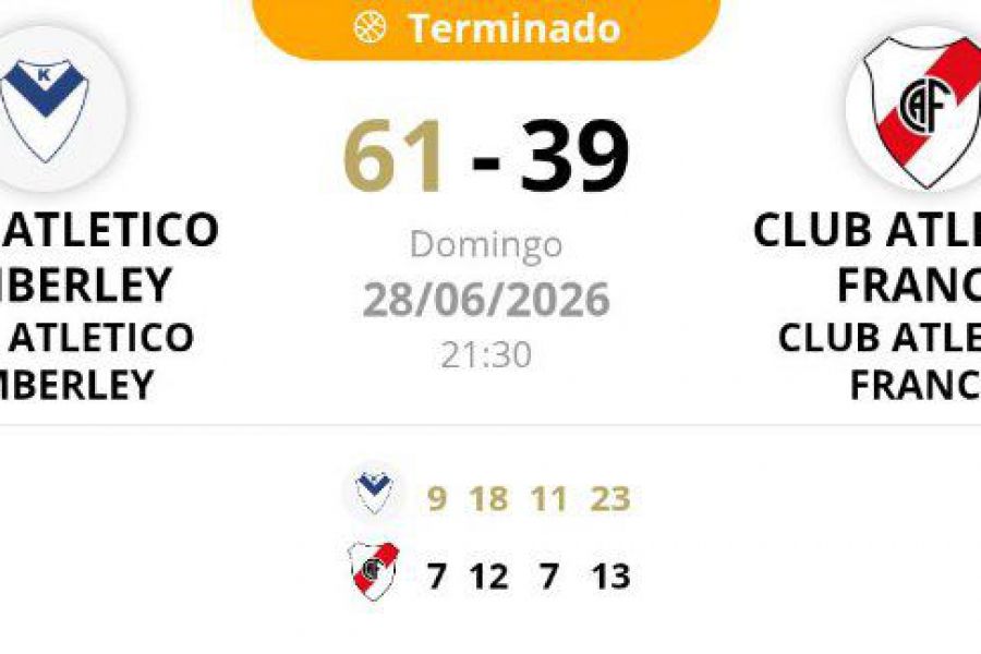 ASB Promocional Primera - CAK vs CAF - Primer Juego