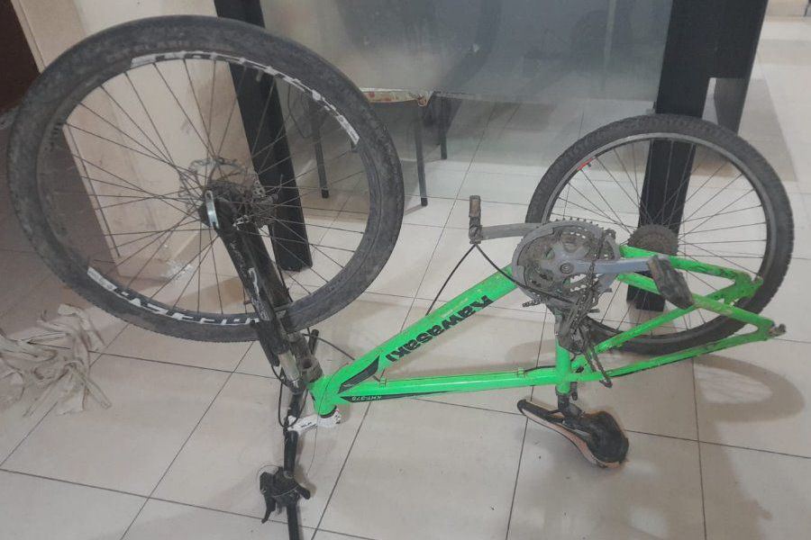 Bicicleta recuperada - Foto URXI